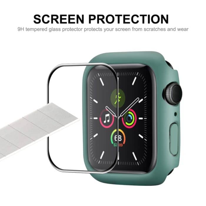 ENKAY Hat-Prince PC-Rahmen + vollständig abdeckende PMMA-HD-Displayschutzfolie für Apple Watch Series 7 41 mm – Bild 6