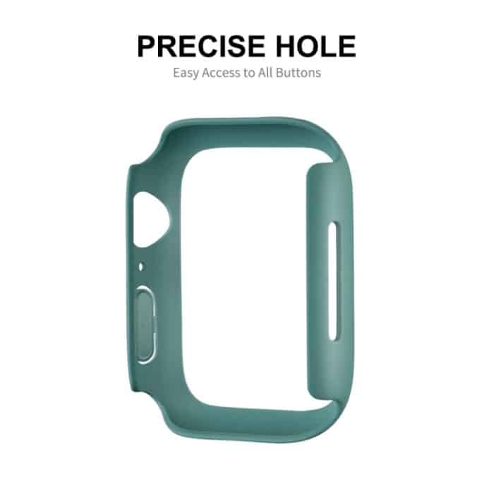 ENKAY Hat-Prince PC-Rahmen + vollständig abdeckende PMMA-HD-Displayschutzfolie für Apple Watch Series 7 45 mm – Bild 3