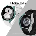 ENKAY Hat-Prince PC-Rahmen mit vollständiger Abdeckung + Verbundgehäuse aus gehärtetem Glas für Samsung Galaxy Watch4 44 mm – Bild 4