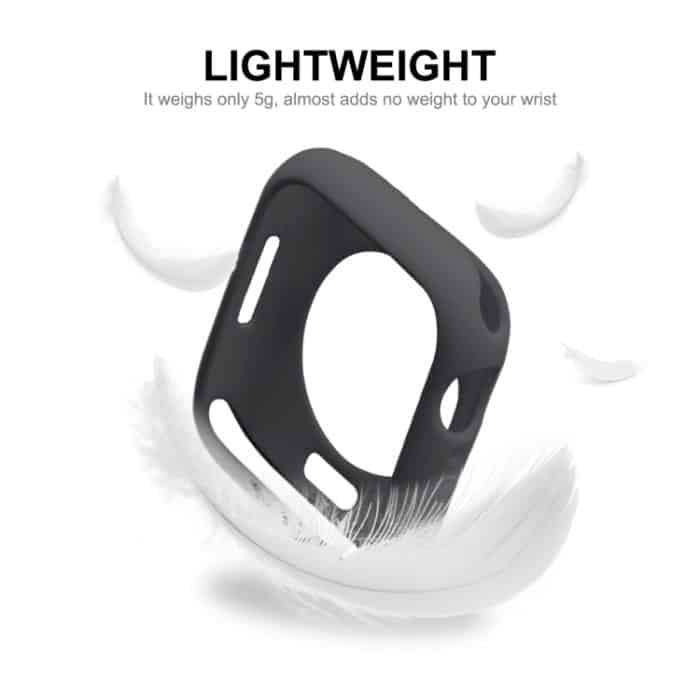 ENKAY Hat-Prince schützendes TPU-Uhrengehäuse + vollständig abdeckende PET-Displayschutzfolie für Apple Watch Series 7 45 mm – Bild 4