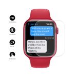 ENKAY Hat-Prince Galvanisiertes PC-Diamant-Uhrengehäuse + vollständig abdeckende, gebogene PET-Displayschutzfolie für Apple Watch Series 7 41 mm – Bild 7