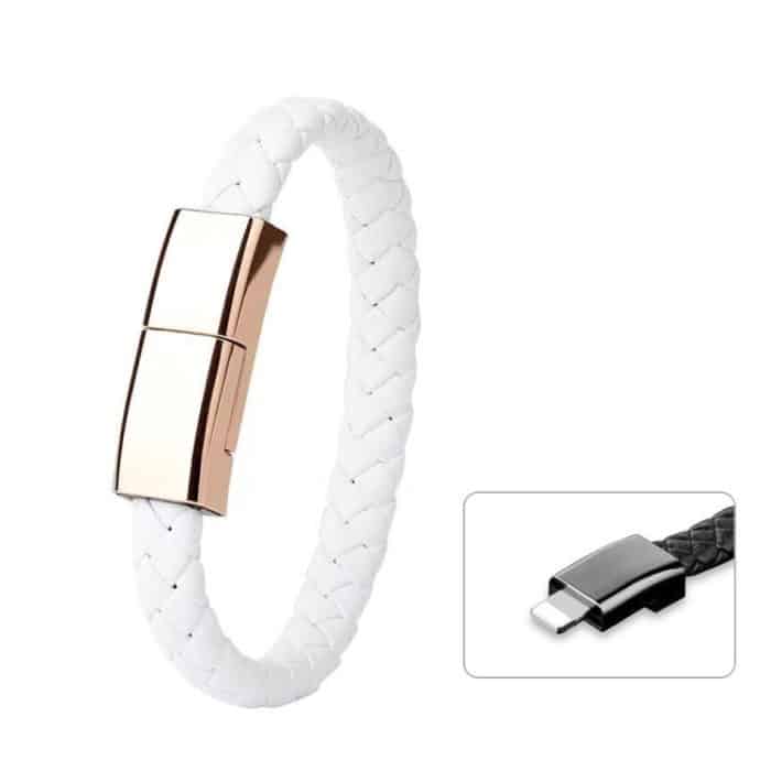 XJ-73 20 cm langes USB-auf-8-Pin-Armband-Ladedatenkabel – Bild 1