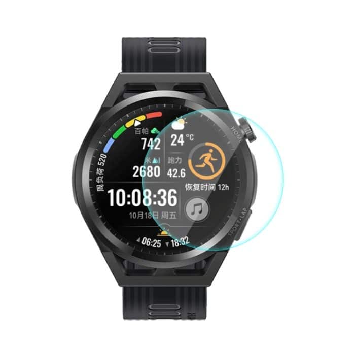 SYA001696701.jpg Für Huawei Watch GT Runner 46 mm ENKAY Hat-Prince 0,2 mm 9H 2.15D gebogene Kante gehärtetes Glas Displayschutzfolie Uhrenfolie, 1 PC, 2 PCS, 5 PCS, 10 PCS – Bild 1