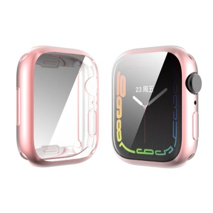ENKAY Hat-Prince Galvanisiertes TPU-Gehäuse, For Apple Watch Series 8 / 7 41mm, For Apple Watch Series 8 / 7 45mm