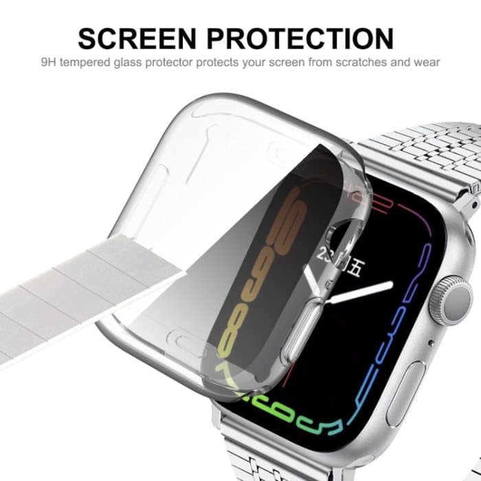 ENKAY Hat-Prince Transparente TPU-Hülle, For Apple Watch Series 8 / 7 41mm, For Apple Watch Series 8 / 7 45mm – Bild 5