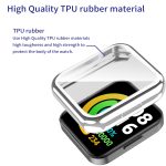 Vollständig geschlossenes Gehäuse mit Schutzfolie, For Xiaomi Redmi Watch 2 – Bild 3