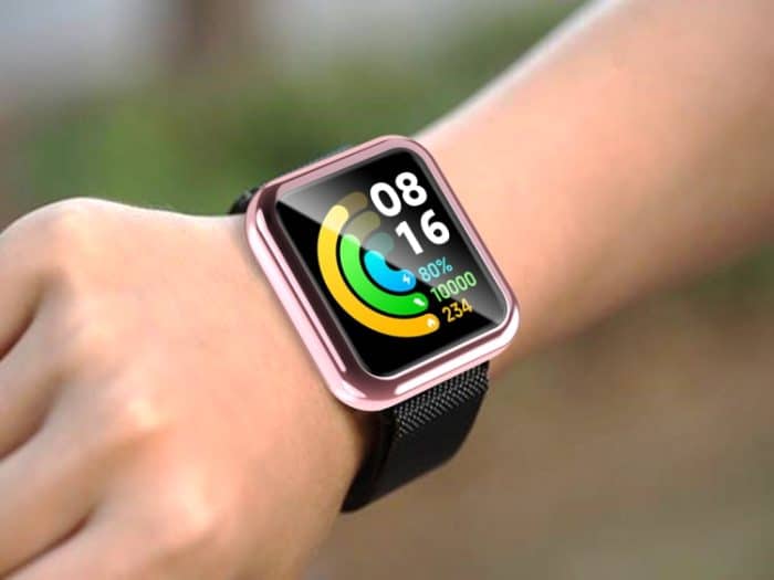 Vollständig geschlossenes Gehäuse mit Schutzfolie, For Xiaomi Redmi Watch 2 – Bild 4