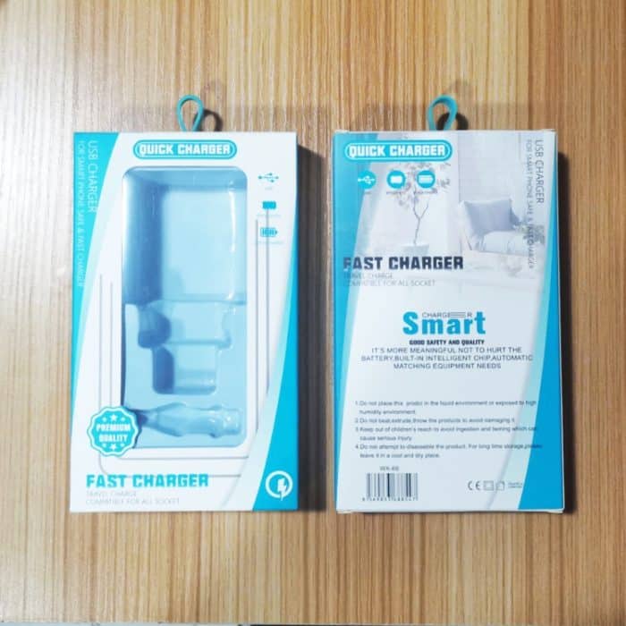 PD03 20W PD3.0 + QC3.0 USB-Ladegerät mit USB-auf-8-Pin-Datenkabel, EU-Stecker – Bild 7