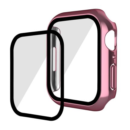 ENKAY Hat-Prince 2-in-1-PC-Rahmen + 9H-Hartglasgehäuse, For Apple Watch Series 8 / 7 41mm, For Apple Watch Series 8 / 7 45mm