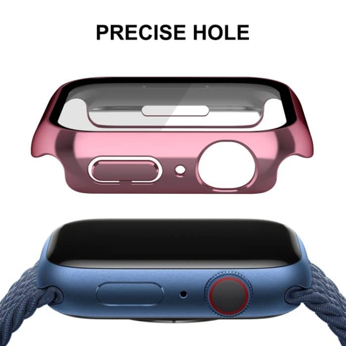 ENKAY Hat-Prince 2-in-1-PC-Rahmen + 9H-Hartglasgehäuse, For Apple Watch Series 8 / 7 41mm, For Apple Watch Series 8 / 7 45mm – Bild 5