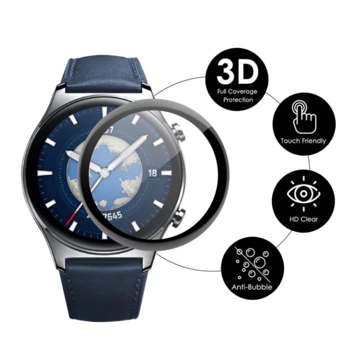 Für Honor Watch GS 3 ENKAY Vollständige Abdeckung, weiche gebogene PC-Kante + PMMA HD-Schutzfolie, 1 PC, 2 PCS, 5 PCS, 10 PCS – Bild 2