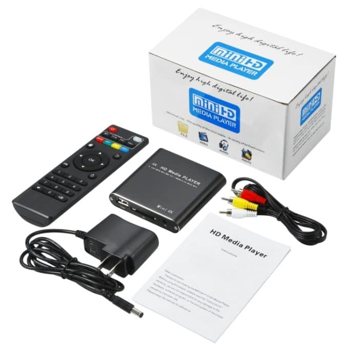 X9 HD Multimedia Player 4K Video Loop USB Externer Media Player AD Player – Bild 4