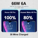 ENKAY 66W USB auf USB-C / Typ-C Full Protocol 6A Schnelllade-Datenkabel – Bild 3