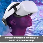 Für Oculus Quest2 VR-Brille Dekompressionskomfort Einstellbares Ersatz-Headset – Bild 5