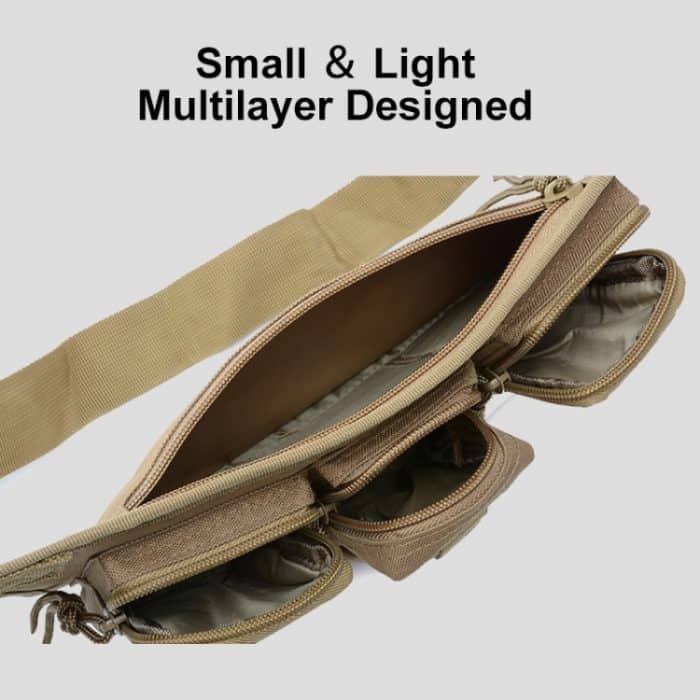 JUNSUNMAY J010 2L wasserdichte Outdoor-Sport-Multifunktions-Hüfttasche – Bild 5