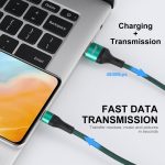 ENKAY 1 m USB 3.0 auf USB-C / Typ-C 5A Superschnelles Lade-Synchronisierungsdatenkabel – Bild 5