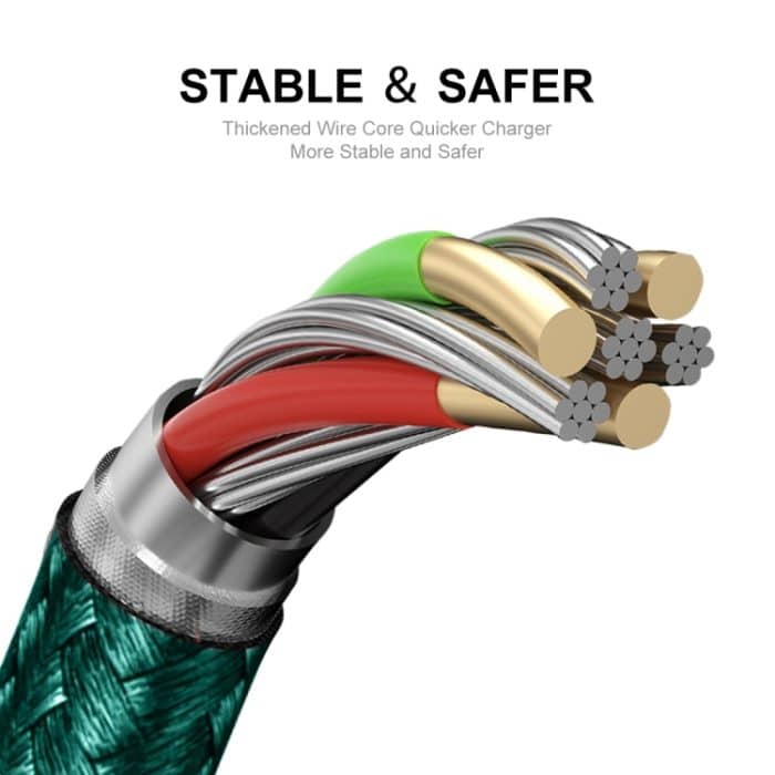 ENKAY 1 m USB 3.0 auf USB-C / Typ-C 5A Superschnelles Lade-Synchronisierungsdatenkabel – Bild 6