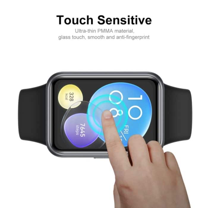 Für Huawei Watch Fit 2 ENKAY Hat-Prince 3D Full Coverage Soft PC Edge + PMMA HD Displayschutzfolie, 1 PC, 2 PCS, 5 PCS, 10 PCS – Bild 4