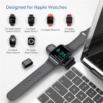 A05 2 in 1 Type C / USB-C zu USB-A Magnetic Quick Wireless Charger für Apple Watch – Bild 6
