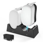 Für Oculus Quest 2 VR-Ladestation VR-Zubehör Host-Aufbewahrungshalterung Doppel-Ladestation – Bild 4