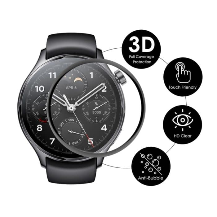 Für Xiaomi Watch S1 Pro ENKAY 3D-Displayschutzfolie mit vollständiger Abdeckung, 1 PCS, 2 PCS, 5 PCS, 10 PCS – Bild 2