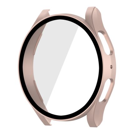 Für Samsung Galaxy Watch5 44 mm ENKAY Hat-Prince PC-Rahmen mit vollständiger Abdeckung + 9H-Hartglasgehäuse