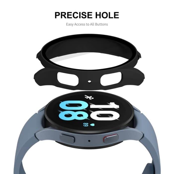 Für Samsung Galaxy Watch5 44 mm ENKAY Hat-Prince PC-Rahmen mit vollständiger Abdeckung + 9H-Hartglasgehäuse – Bild 4