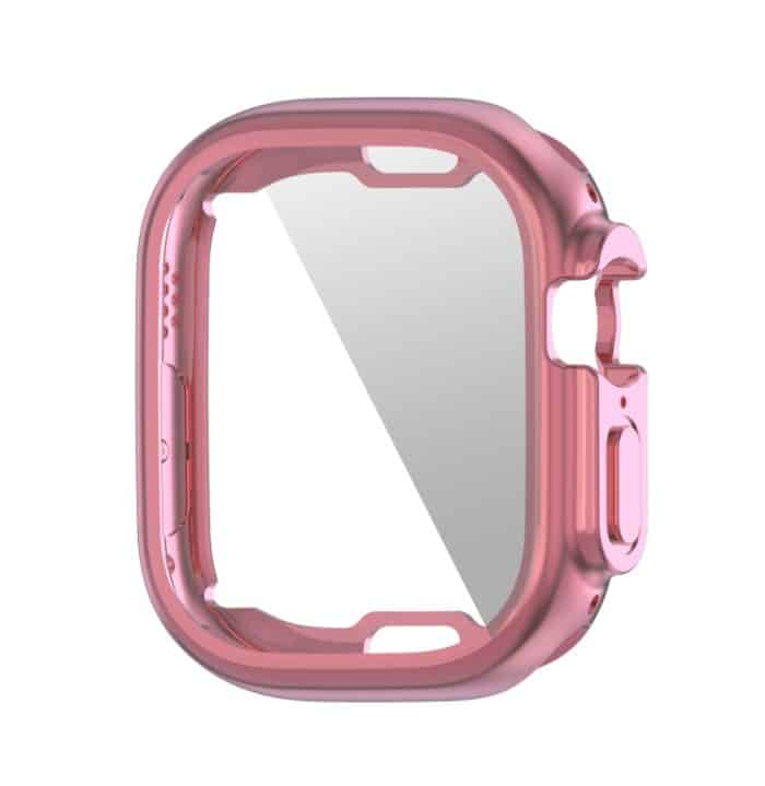 SYA001961401A.jpg ENKAY Galvanisiertes weiches TPU-Gehäuse mit Displayfolie für Apple Watch Ultra 49 mm – Bild 1