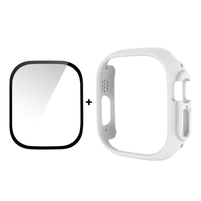 Für Apple Watch Ultra 49 mm ENKAY 2-in-1-PC-Gehäuse + 9H-Hartglasfolie mit vollständiger Abdeckung – Bild 1