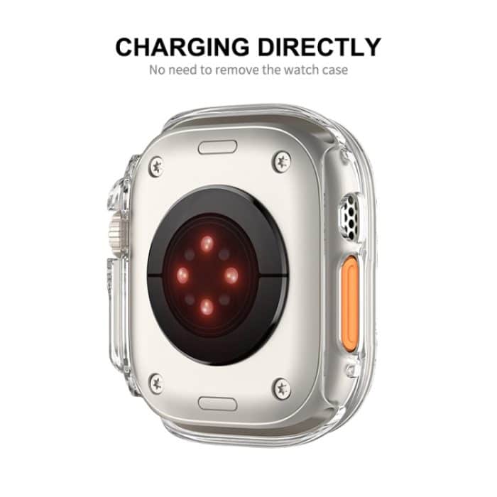 Für Apple Watch Ultra 49 mm ENKAY PC-Rahmen 9H gehärtetes Glasgehäuse – Bild 3