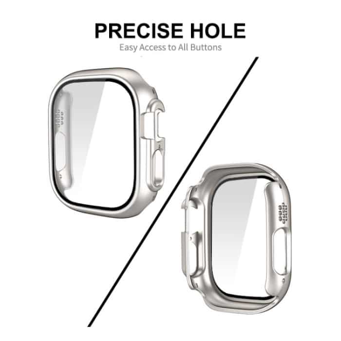 Für Apple Watch Ultra 49 mm ENKAY PC-Rahmen 9H gehärtetes Glasgehäuse – Bild 4