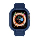 Für Apple Watch Ultra 49 mm JUNSUNMAY Integriertes TPU-Gehäuse, verstellbares elastisches Uhrenarmband – Bild 4