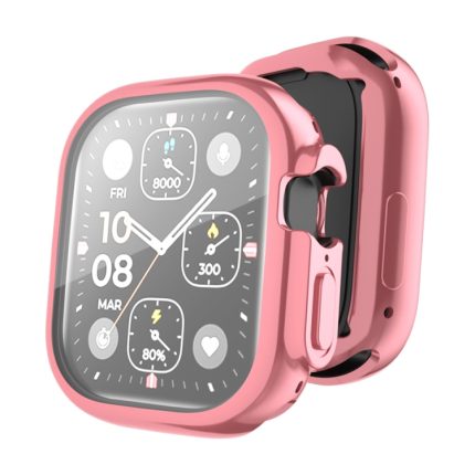 Für Apple Watch Ultra 49 mm ENKAY Galvanisiertes, weiches TPU-Gehäuse mit vollständiger Abdeckung und Displayschutzfolie