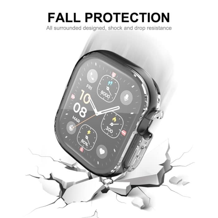Für Apple Watch Ultra 49 mm ENKAY Vollständige Abdeckung, transparente, weiche TPU-Hülle mit Bildschirmfolie – Bild 5