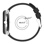 Metallverbinder + einfarbiges Silikon-Uhrenarmband, For Google Pixel Watch – Bild 3