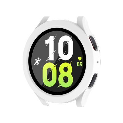 Für Samsung Galaxy Watch4/5 44 mm ENKAY Hat-Prince Wasserdichter PC-Rahmen mit vollständiger Abdeckung + 9H-Hartglasgehäuse