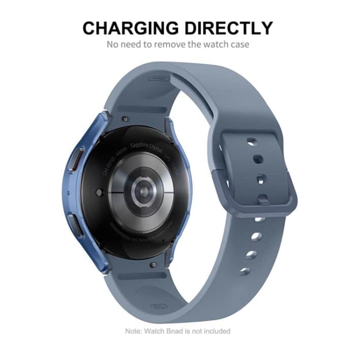 Für Samsung Galaxy Watch4/5 44 mm ENKAY Hat-Prince Wasserdichter PC-Rahmen mit vollständiger Abdeckung + 9H-Hartglasgehäuse – Bild 4