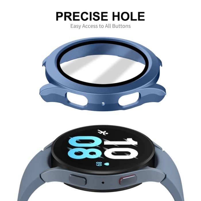 Für Samsung Galaxy Watch4/5 44 mm ENKAY Hat-Prince Wasserdichter PC-Rahmen mit vollständiger Abdeckung + 9H-Hartglasgehäuse – Bild 5