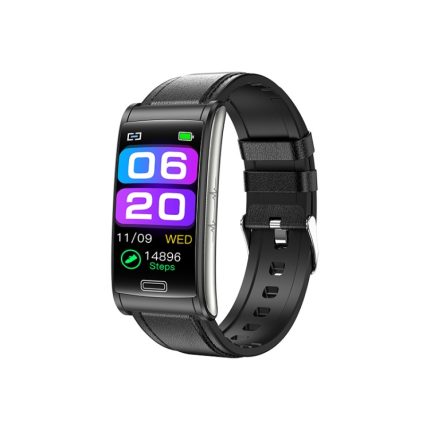 E600 1,47-Zoll-Farbbildschirm-Smartwatch unterstützt Herzfrequenzüberwachung/Blutdrucküberwachung