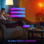 RLD-021 Rainbow Sunset Projektor LED USB Bluetooth Wifi RGB Nachtlicht – Bild 4