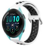 22 mm perforiertes, atmungsaktives Sport-Silikon-Uhrenarmband, For Garmin Forerunner 265, For Garmin Forerunner 255, For Garmin Forerunner 255 Music