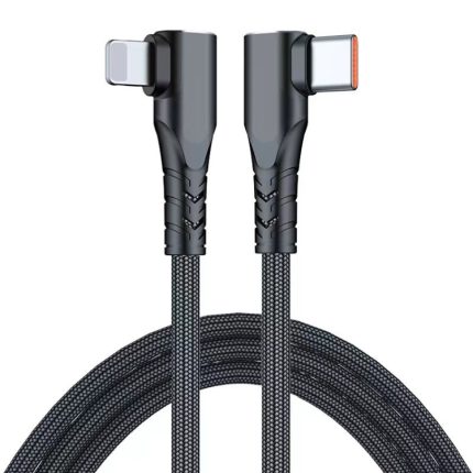 ENKAY Hat-Prince PD 20 W Typ-C auf 8-poliges Dual-Winkel-Schnelllade-Datenkabel