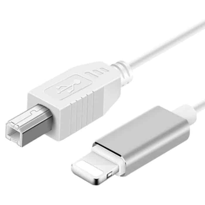 SYA0021690.jpg 1m 8 Pin auf USB-B MIDI Kabel für iPad/iPhone Kompatibel mit iOS 10-14 – Bild 1
