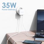 NORTHJO NOGAN3502 GaN PD PPS 35W Dual USB-C / Typ-CWall Schnellladegerät – Bild 4