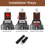 26-mm-Uhrenarmband aus genähtem Leder mit Stahlschnalle, For Garmin D2 Delta PX, For Garmin Tactix 7 Pro, For Garmin Tactix 7, For Garmin Fenix 7X, For Garmin Fenix 7X Solar, For Garmin Tactix Delta, For Garmin Enduro 2, For Garmin Enduro... – Bild 5