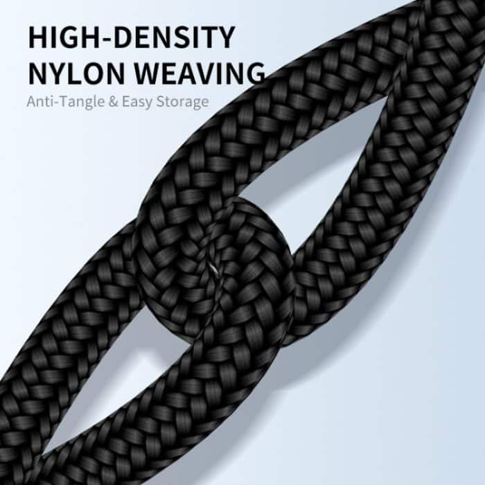 ENKAY ENK-CB135 5-in-1 65 W USB-A & USB-C auf 8 Pin / Typ-C / Micro USB Multifunktions-Ladekabel mit Kontrollleuchte – Bild 7