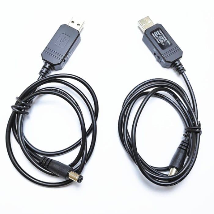 DC 5 V auf DC 9 V 12 V USB-Spannungsaufwärtswandlerkabel mit 1 A Aufwärts-Volt-Transformator-Leistungsreglerkabel mit LED-Anzeige – Bild 2