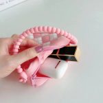 Diamantförmige tragbare Mini-Umhängetasche aus Silikon – Bild 7