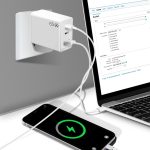 GaN PD65W Typ-C x 2 + USB3.0 Laptop-Adapter für Apple MacBook-Serie, EU-Stecker – Bild 4