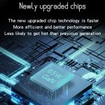 GaN PD65W Typ-C x 2 + USB3.0 Laptop-Adapter für Apple MacBook-Serie, EU-Stecker – Bild 7